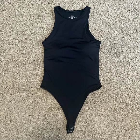 🖤 (NWOT) Klassy Network • Lux High Neck Bramisuit in Black - Picture 4 of 11